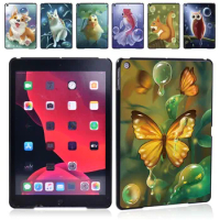 Animal Series Cute Pattern Case for Apple IPad 8 2020 8th Generation 10.2 InchTablet Plastic Durable Drop Resistance Case+Stylus