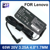 AC Laptop Charger 20V 3.25A 65W 4.0*1.7mm For Lenovo IdeaPad 330s 320 100-15 B50-10 YOGA 710 510-14ISK Redmibook 14 13 Adapter
