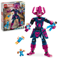 【LEGO 樂高】漫威超級英雄系列 76316 驚奇 4 超人大戰行星吞噬者拼砌玩偶(驚奇4超人 擺設 兒童玩具)