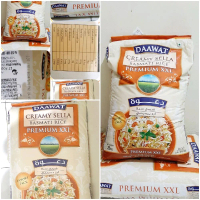 Beras impor India basmati daawat creamy sella 1kg bahan nasi kebuli/biryani/mandhi original premium