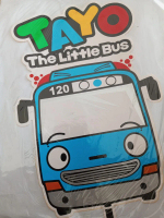 stiker gambar tayo kartun