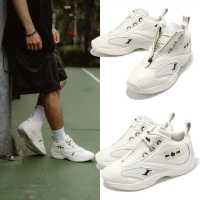 【REEBOK】x UNIK x LAOWANG 籃球鞋 Answer IV 男鞋 白 黑 聯名 艾佛森 運動鞋(HQ3592)