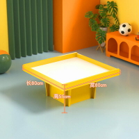 免運 可開發票 兒童玩太空沙盤桌商用游戲玩具桌游樂商場積木桌大尺寸積木桌大碼