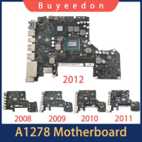 Original Tested A1278 Motherboard For MacBook Pro 13" A1278 Logic Board i5 2.5GHz i7 2.9GHz 2008 2009 2010 2011 2012 Year