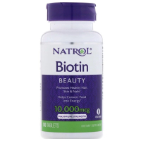 Natrol 生物素 Biotin 10000mcg 高單位 100顆 髮質 掉髮 指甲 血糖