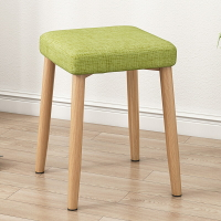 椅子 餐桌 凳子可疊放家用圓凳木頭方凳高凳現代簡約板凳客廳實木餐桌凳椅子