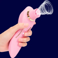 Clit Sucker Vibrator Clitoris Stimulator Tongue Vibrating Blowjob Oral Nipple Vagina Sucking Etotic Sex Toys Women Masturbator