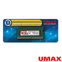 UMAX DDR4 3200 8GB 筆記型記憶體(1024x8)