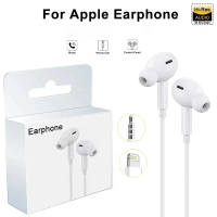 For Apple Headphones For iPhone 15 14 13 12 11 Pro Max X 8 Plus Earphones Bluetooth Wired Earbuds Ac