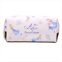 大賀屋 日貨 愛麗絲 鉛筆袋 筆袋 收納包 收納袋 化妝包 收納 筆盒 Alice 迪士尼 正版授權 J00040099