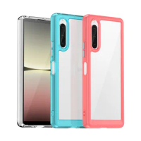 For Sony Xperia 10 V Case Sony Xperia 1 5 10 V Cover Shockproof Hard PC + TPU Silicone Protective Phone Cover Sony Xperia 10 V