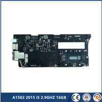 Original A1502 Notebook Motherboard For Macbook Pro Retina 13" A1502 Logic Board i5 2.9GHZ 16GB 820-4924-A 2015 Year