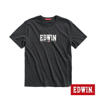 EDWIN 復古EDWIN經典短袖T恤-男款 黑色 #503生日慶
