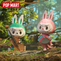 POP MART Labubu Forest Concert Series Blind Box Toy Caja Ciega Kawaii Doll Action Figure Toy Gift Kid Surprise Model Mystery Box