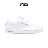 REEBOK Club C 85 White Sheer Grey Sepatu Sneakers Pria - 100000154 45