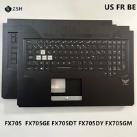 English/Belgium/French Laptop Keyboard For ASUS TUF FX705D FX705DD FX705DU FX705DT FX705 FX705GM RGB Backlight C Shell