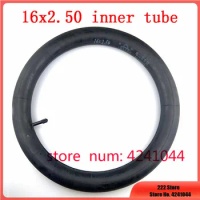 Free shipping High-quality 16x2.50 Inner Tube Fits Electric Bikes, Kids Small BMX and Scooters