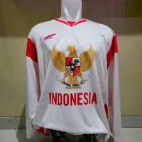 Jersey Timnas Ice Hockey Indonesia SEA Games 2025 Original Size L Putih