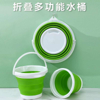 拆疊水桶存家用折疊提桶超大帶蓋子大容量自駕游儲水桶壓縮塑料