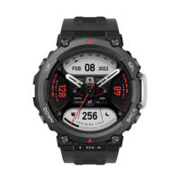 Original Amazfit T-Rex 2 Rugged Outdoor GPS Smartwatch 150+Built-in Sports Modes 24-day Battery Life Smart Watch For Android iOS