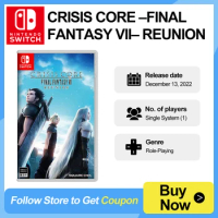 CRISIS CORE FINAL FANTASY VII REUNION Nintendo Switch Game Deals 100% Official Original Physical Game Card for Switch OLED Lite