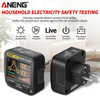 ANENG AC11 Digital Smart Socket Tester Multifunction Socket Voltage Mains Detector US/UK/EU/ Plug