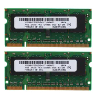 2PCS DDR2 4GB Laptop Ram 800Mhz PC2 6400 SODIMM 2RX8 200 Pins for Intel AMD Laptop Memory