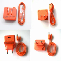 EU/KR 5V 2.3A charger AC adapter USB Charger power Charging Cord Cable for JBL Flip 3 4 Pulse 2 Charge 3 Speaker Orange