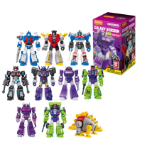 【TRANSFORMERS 變形金剛】BLOKEES 布魯可 - 可動積木公仔群星版第四彈 一中盒9入