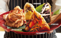 【時時香】瓦城集團6入全豐味粽禮盒_限屏東店自取-椰香榴槤粽2顆+泰式蝦醬肉粽2顆+ 醇厚麻油雞肉粽2顆