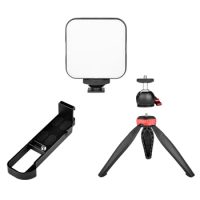 for Canon G7X Mark II G7X Mark III Expansion Board+Fill Light+Tripod+Gimbal Kit for Canon G7X Mark 2