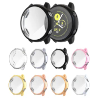 Case For Samsung galaxy watch active 2 active 1 cover bumper Accessories Protector Full coverage silicone Screen Protection 44mm