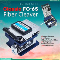 Classic FC-6S FTTH Optical Fiber Cleaver metal High Precision cold connection cutter tool Cutter FC 6S same as AUA 6S
