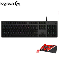 【限量送電競鼠墊】Logitech G羅技 G512 RGB機械遊戲電競鍵盤(GX線性紅軸)