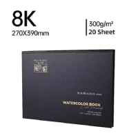 Baohong 300gsm Professional Academy Watercolor Sketchbook 100