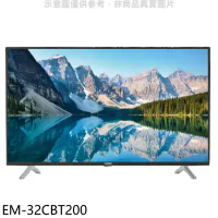 聲寶【EM-32CBT200】32吋電視(無安裝)(7-11商品卡700元)