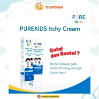 Pure Kids itchy cream pereda gatal alergi anak/ Pure Kids Cream Serangga