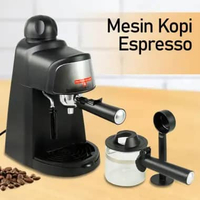 Mesin Kopi Espresso Low Watt - Coffee Maker Frothing Susu Membuat Crema Kopi Ter