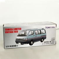 TOMYTEC LV-208 C款 Toyota Hiace Wagon Super Customer 模型車 藍色