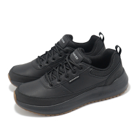 Skechers 休閒鞋 Parnell 男鞋 黑 緩衝 皮革 輕量 運動鞋 皮鞋 210929BLK