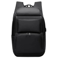 OZUKO Men 17 inch Laptop Backpack Large Capacity USB Charging Backpacks Male Anti Theft Travel Bag Business Waterproof mochila