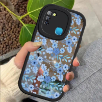 Girly Mirror Makeup Case For infinix Smart 5 6 Spark 5 Pro Camo N15 Air N16S Note 8 7 Lite Soft Silicone Flower Pattern Cover