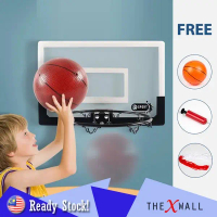 Hot Sale [45cm x 29cm] Mini Basketball Board Hoop Slam Dunk Rim Spring Small Kids Children Ring Bola