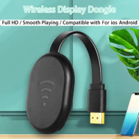 HD 1080P TV Stick 2.4G Wifi Wireless Display Receiver HDMI-Compatible Mirror Screen For Android IOS Miracast Dongle Anycast
