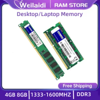 Memory ram DDR3 8GB 4GB 2GB PC3-8500 10600 12800U 240Pin 1.5V UDIMM laptop RAM DDR3 speicher computer ram