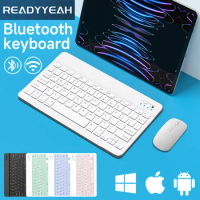 For iPad Mini Keyboard For Android iOS Windows Bluetooth Wireless Keyboard For Samsung Apple Phone Tablet Keyboard and Mouse