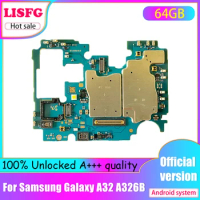 64GB 128GB 4G RAM For Samsung Galaxy A32 A326B Motherboard,Unlocked For Samsung Galaxy A32 A326B Logic Main Board