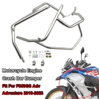 Fit For BMW F850GS ADV F 850GS F850 GS Adventure 2019-23 Stainless Steel Upper Engine Guard Bumper Crash Bar Frame Protector Bar