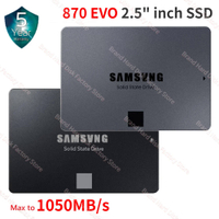 ยี่ห้อ Ssd M2 Sata 4TB 870 EVO QVO ภายใน Solid State Disk 1T 2T 4T HDD Hard Drive SATA 3 2.5สำหรับแล็ปท็อป HDD คอมพิวเตอร์ PS5