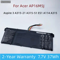 Original AP16M5J Laptop Battery Acer Aspire 1 For Aspire 3 A315-21 A315-51 ES1 A114 A315 KT.00205.004 KT.00205.005 KT.00205.006
